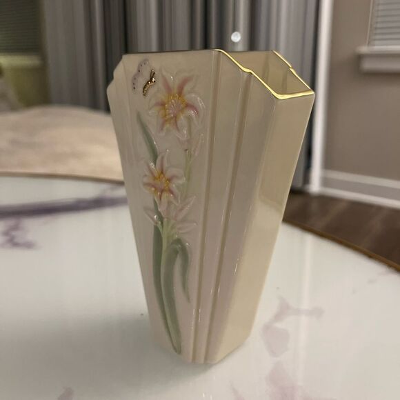 ‎Lenox Tiger Lily Vase 2005 - Picture 15 of 16